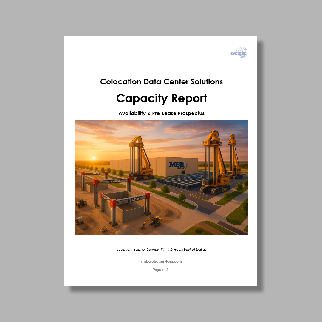 Colocation Data Center – MSB Global