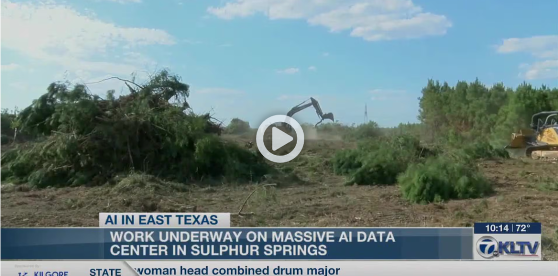 Work underway on massive AI data center in Sulphur Springs